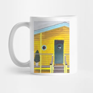 The Yellow Wooden House Mug